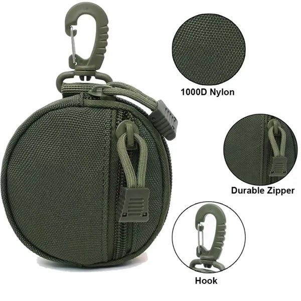 Round Tactical Accessory Pouch