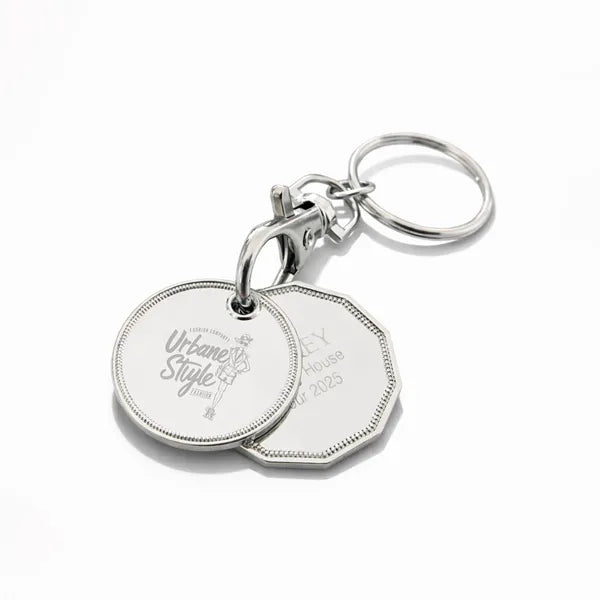 Shopping Cart Token Key Chain