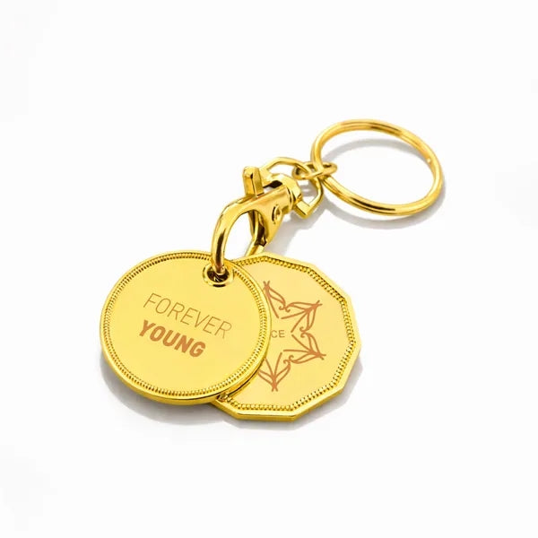Shopping Cart Token Key Chain