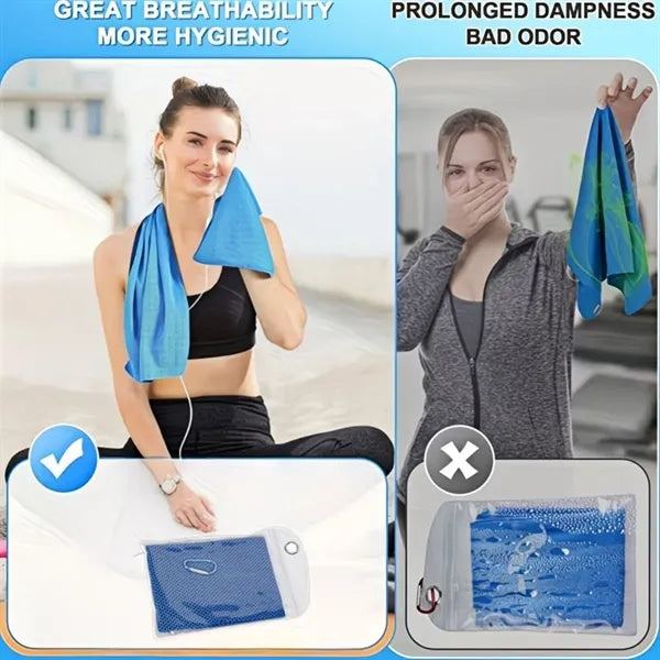 Quick-Drying Soft Breathable Microfiber Cooling Towel