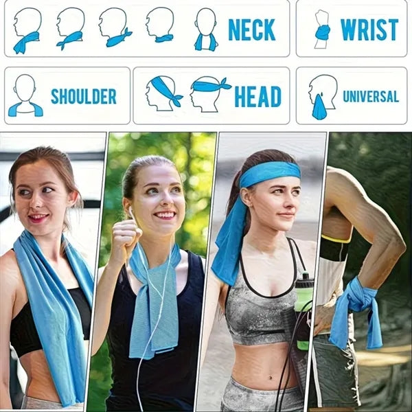 Quick-Drying Soft Breathable Microfiber Cooling Towel