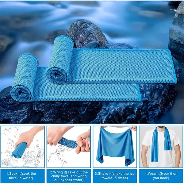Quick-Drying Soft Breathable Microfiber Cooling Towel