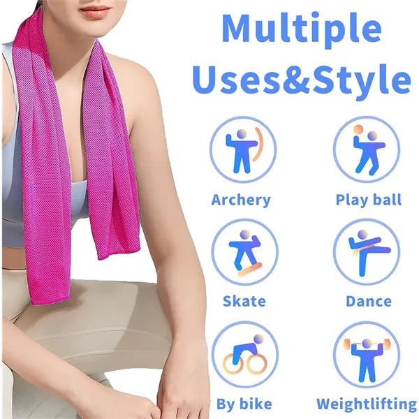 Quick-Drying Soft Breathable Microfiber Cooling Towel