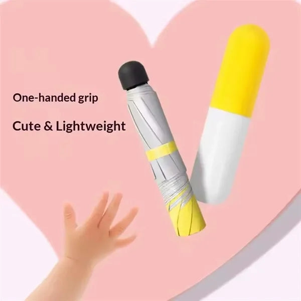 8-ribbed Large Tri-fold Wine Bottle Capsule Umbrella
