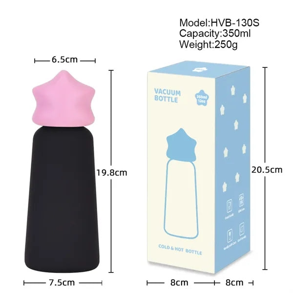 12oz 316 Stainless Steel Star Kids Outdoor Water Bottle