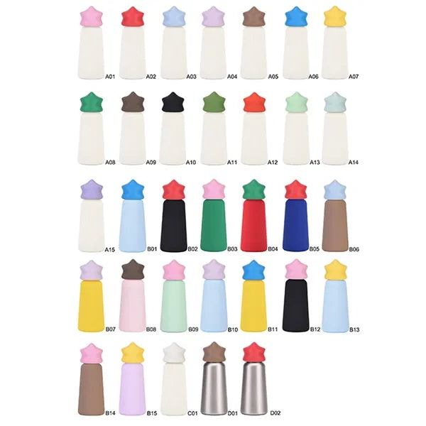 12oz 316 Stainless Steel Star Kids Outdoor Water Bottle