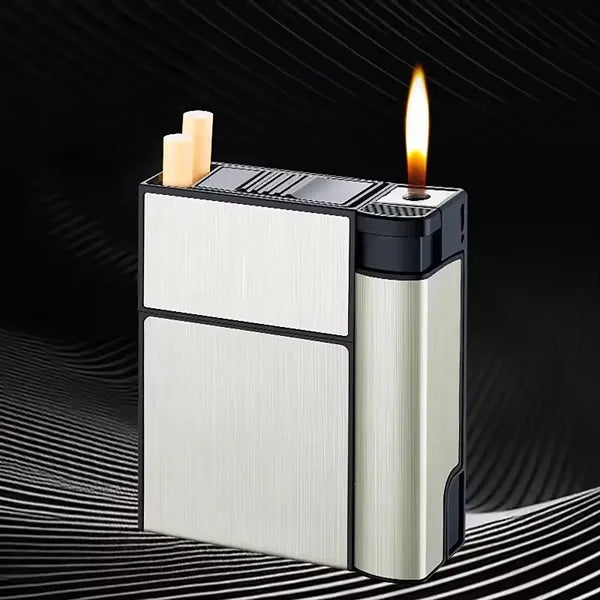 Integrated Flip-top Cigarette Case