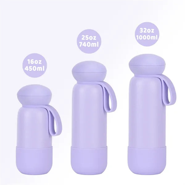 16oz 304 Stainless Steel Portable Sports Insulated Thermos
