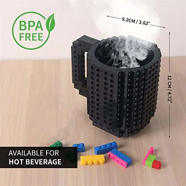 Funny DIY Novelty Cup With Creative Building Blocks