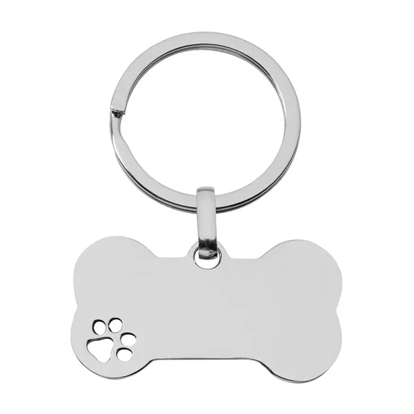 Pet Bone Shape Keychain