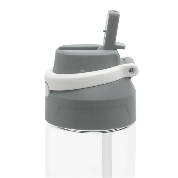 28 oz Iris Recycled PET Flip Straw Bottle