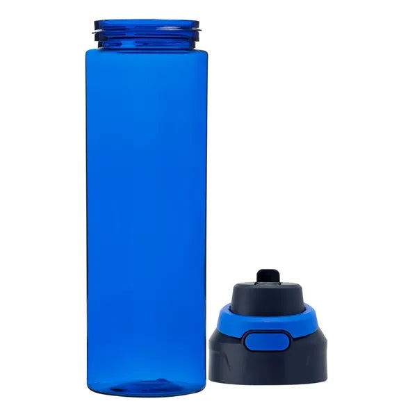 28 oz Iris Recycled PET Flip Straw Bottle