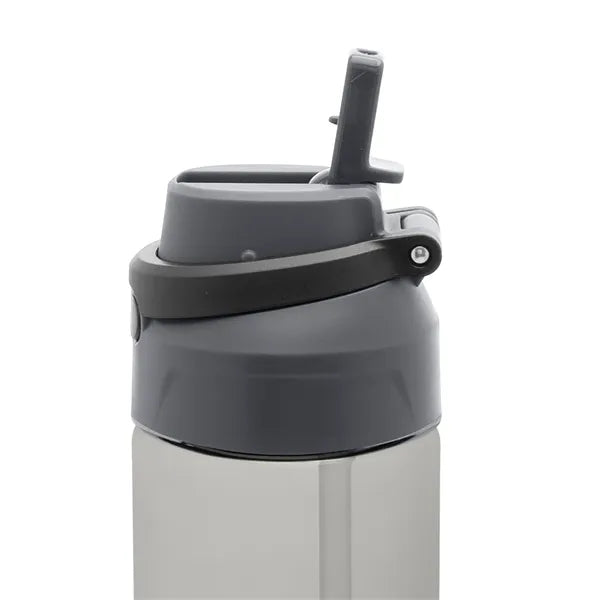 28 oz Iris Recycled PET Flip Straw Bottle