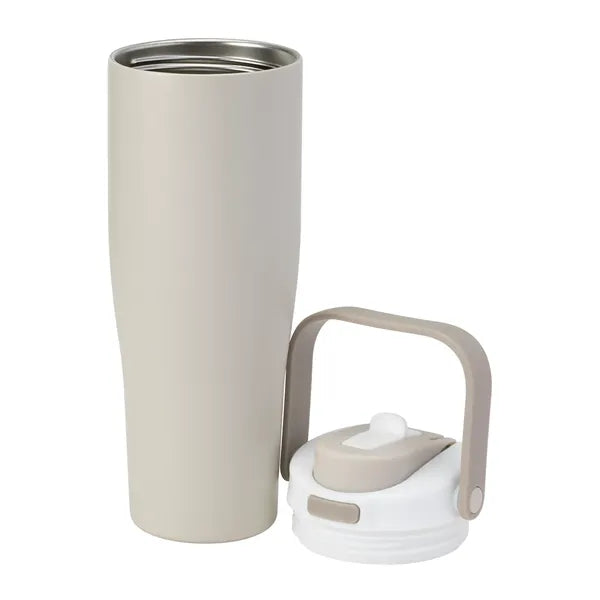 30 oz Lily Recycled Stainless Steel Vacuum Tumbler with F...