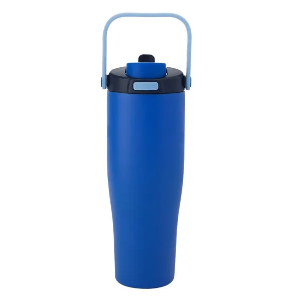 30 oz Lily Recycled Stainless Steel Vacuum Tumbler with F...