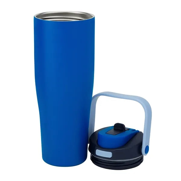 30 oz Lily Recycled Stainless Steel Vacuum Tumbler with F...