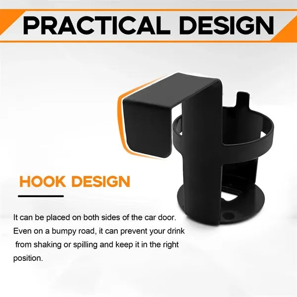 Universal Car Window Hook Cup Holder Organizer