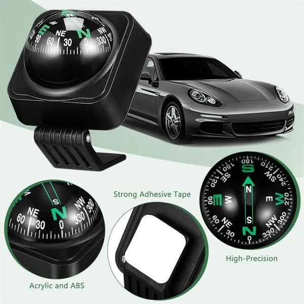 Dashboard Vehicle Compass Ball Navigation Guide