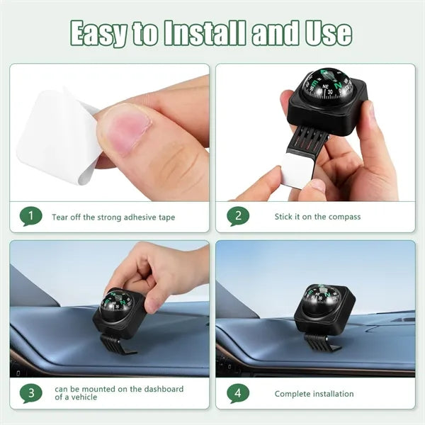 Dashboard Vehicle Compass Ball Navigation Guide