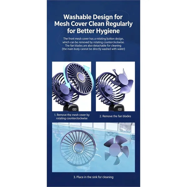 Multifunctional Portable USB Fan