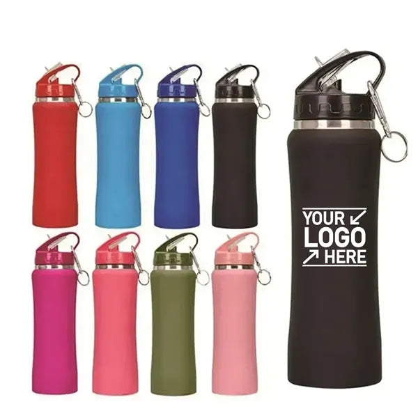 20 Oz Insulated Stainless Steel Sports Water Bottle