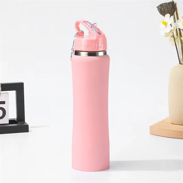 20 Oz Insulated Stainless Steel Sports Water Bottle