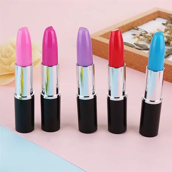 Lipstick Shape Pen Multicolor Ballpoint