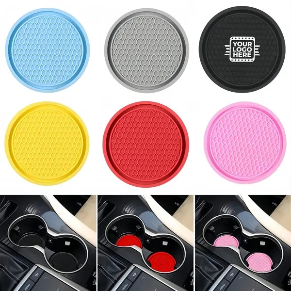 Universal Silicone Car Cup Holder Insert Coaster