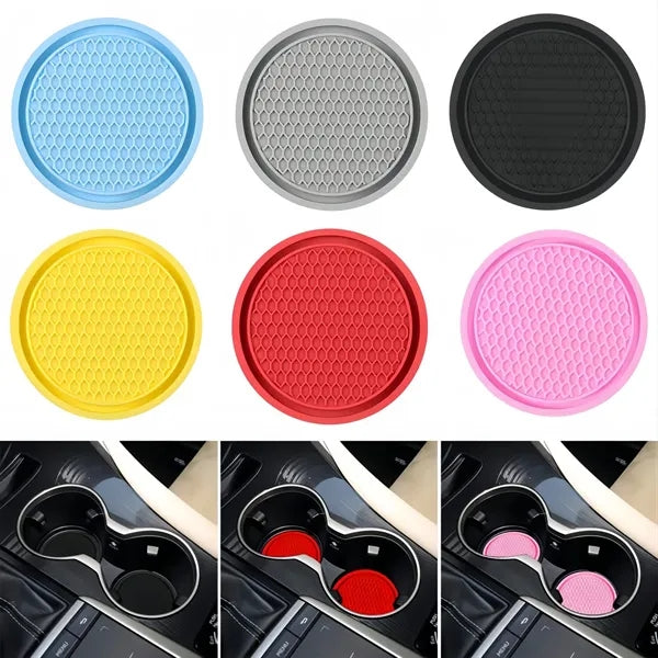 Universal Silicone Car Cup Holder Insert Coaster