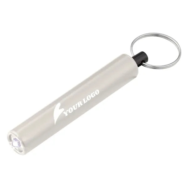 Mini LED Flashlight Keychain Cylinder Light