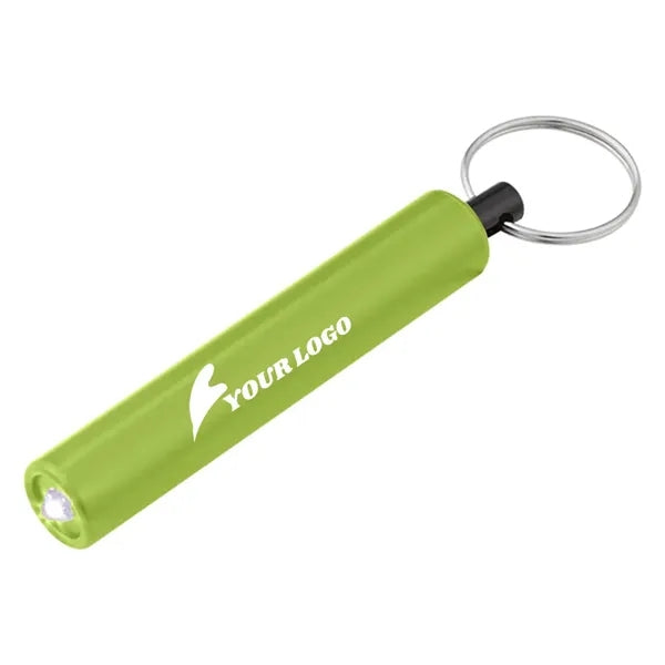 Mini LED Flashlight Keychain Cylinder Light