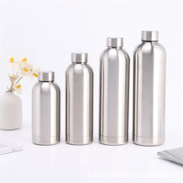 16 Oz Double Wall Vacuum Insulated Sports Water Bottle