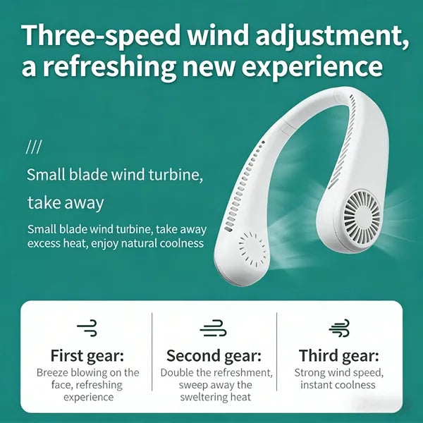 Portable Bladeless Neck Fan