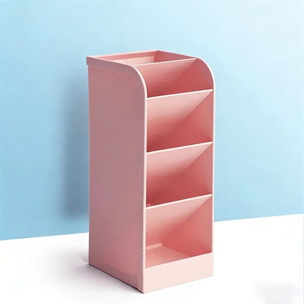 Inclined Pen Holder Desktop Pencil Organizer