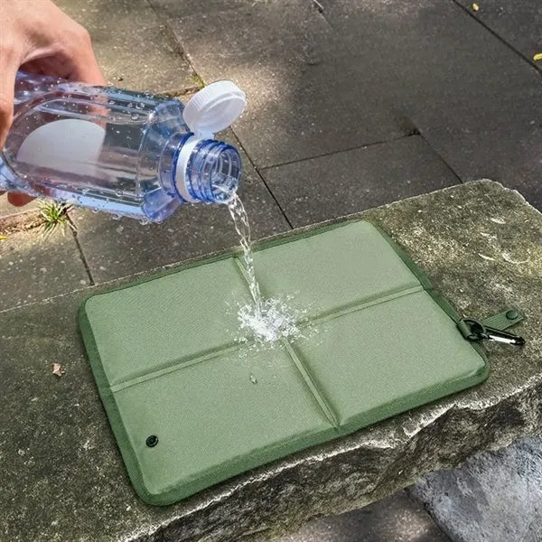 Foldable Outdoor Seat Cushion with Carabiner