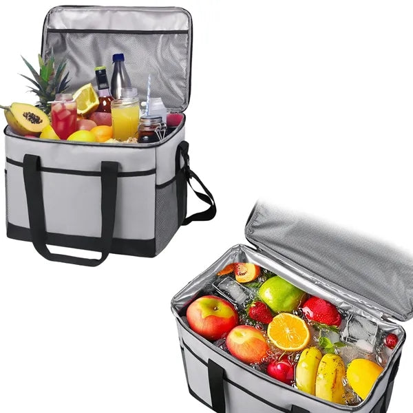 35L Oxford Cloth Outdoor Picnic and Camping Insulated Bag