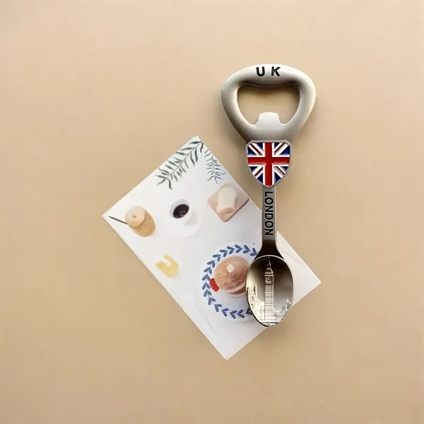 Travel Souvenir Bottle Opener City Landmark Spoon Decor