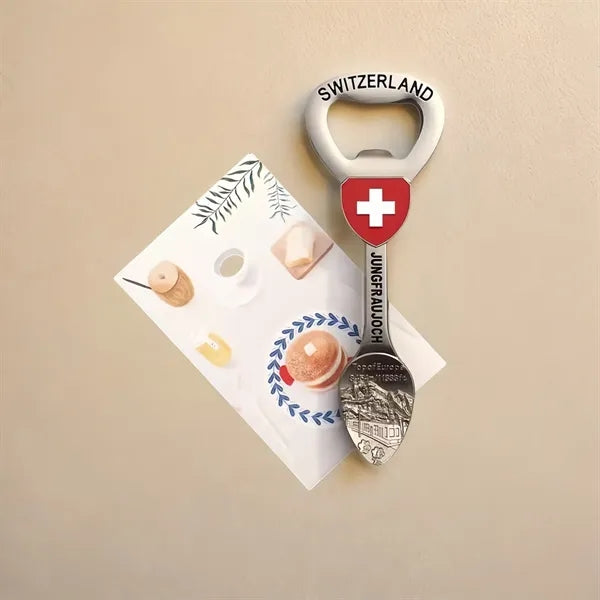 Travel Souvenir Bottle Opener City Landmark Spoon Decor