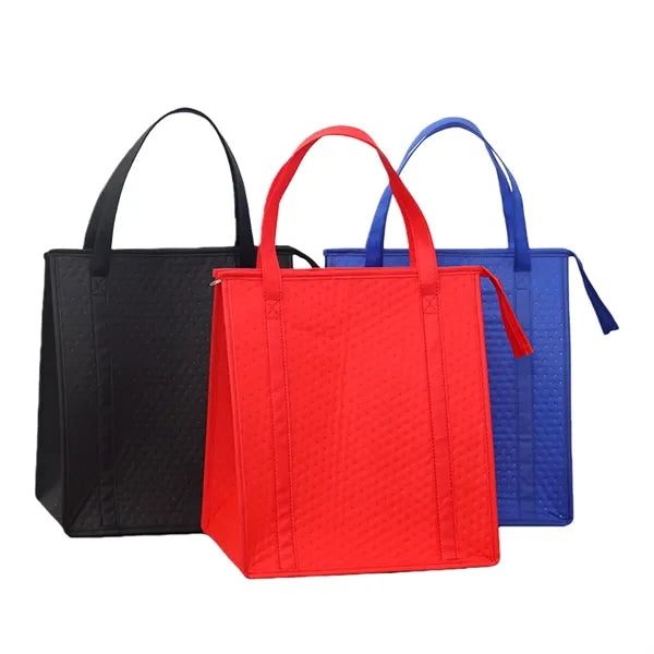 Insulated Non-Woven Grocery Tote Bag