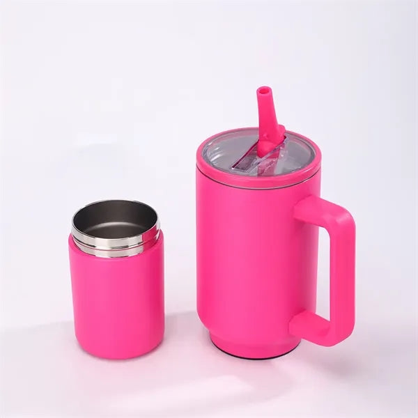 40oz 3-in-1 Handle Insulated Portable Detachable Car Mug