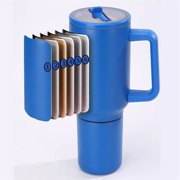 40oz 3-in-1 Handle Insulated Portable Detachable Car Mug