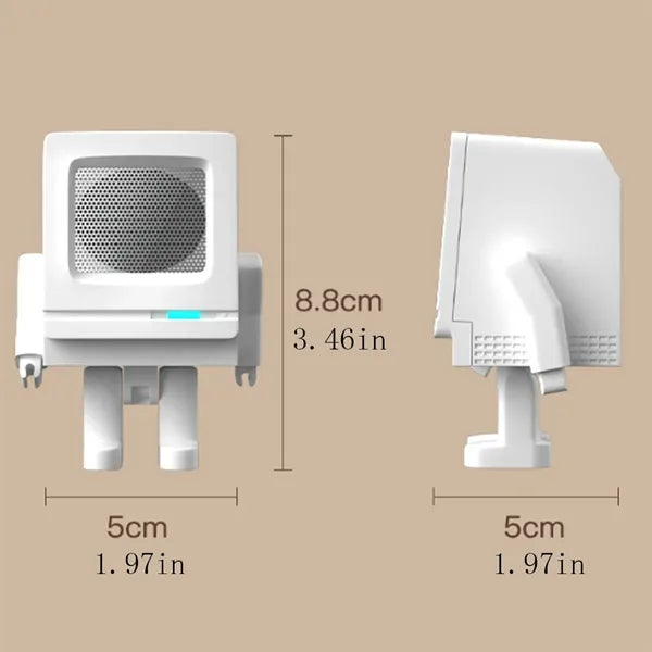 Portable Mini Desktop Robot Wireless Bluetooth Speaker Sound
