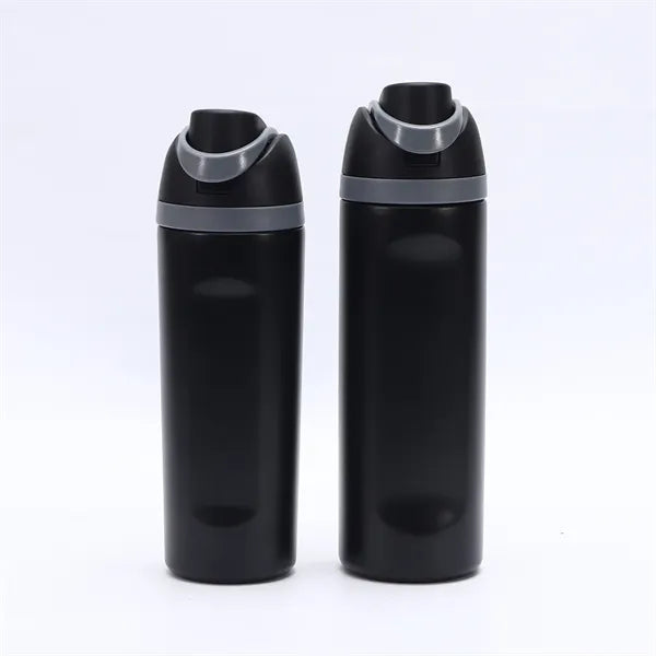 32oz Dual-Lid Stainless Steel Sports Bottle
