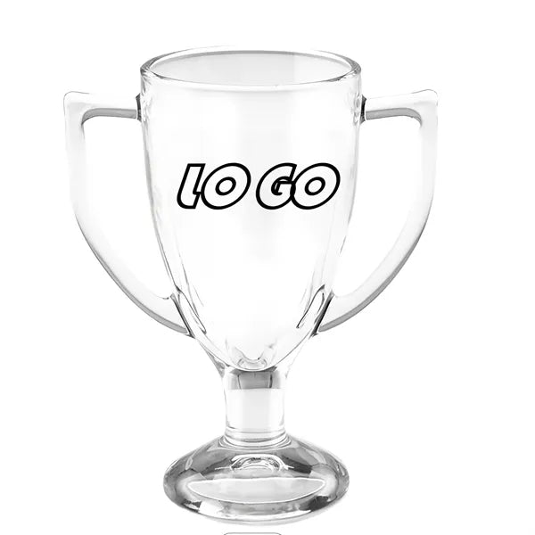Trophy-Shaped Beer Glass