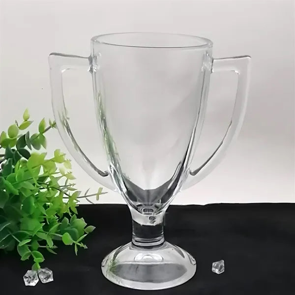 Trophy-Shaped Beer Glass