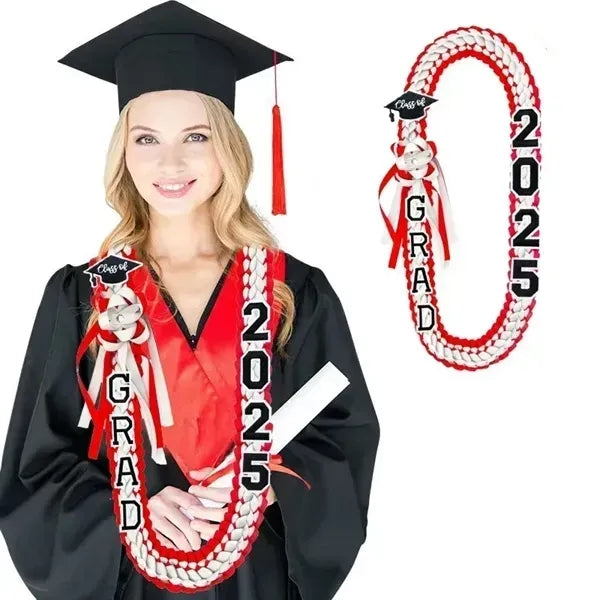 Graduation Braided Necklace