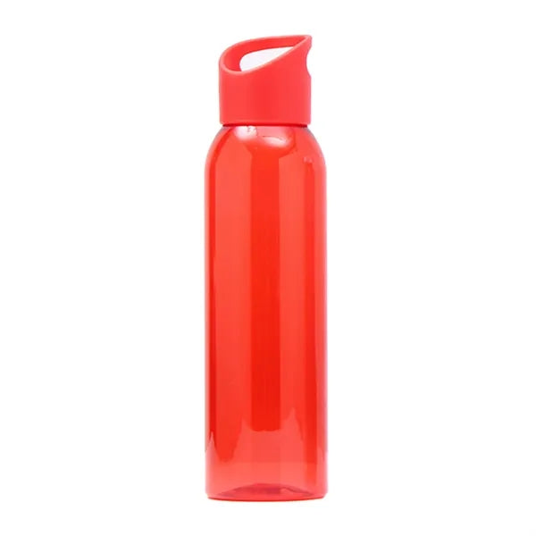 Portable 22oz Plastic Outdoor Sports Water Bottle W/ Handle