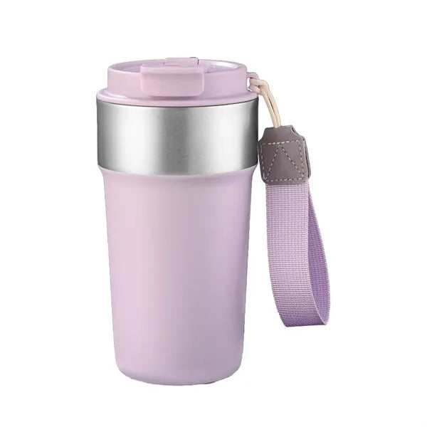 17oz Insulated Stainless Steel Coffee Mug with Rope Handle