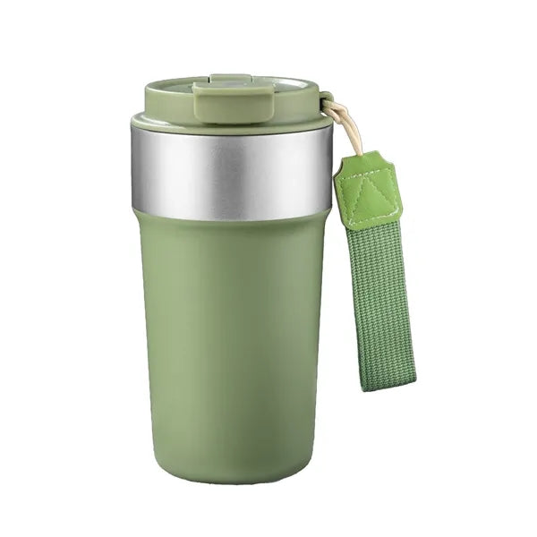 17oz Insulated Stainless Steel Coffee Mug with Rope Handle