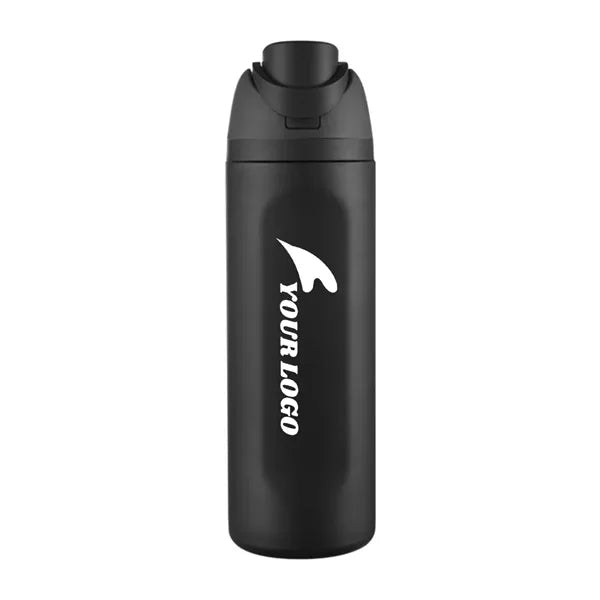 24oz Insulated Stainless Steel Water Bottle with Straw